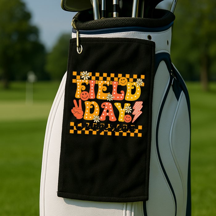 Field Day 2025 Orange Team Color Field Trip Team Golf Towel