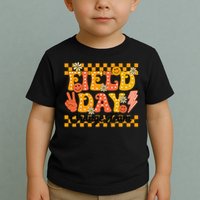 Field Day 2025 Orange Team Color Field Trip Team Toddler T-Shirt
