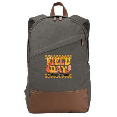 Field Day 2025 Orange Team Color Field Trip Team Cotton Canvas Backpack