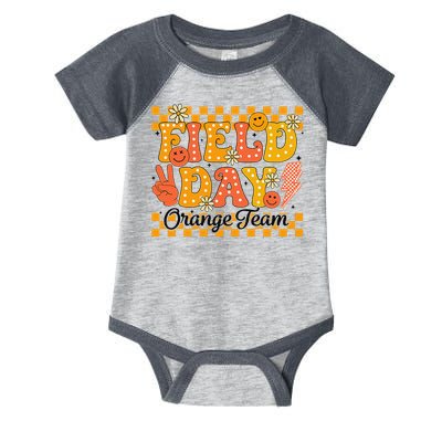 Field Day 2025 Orange Team Color Field Trip Team Infant Baby Jersey Bodysuit