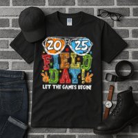 Field Day 2025 Let The Games Begin Teachers Field Day Tall T-Shirt