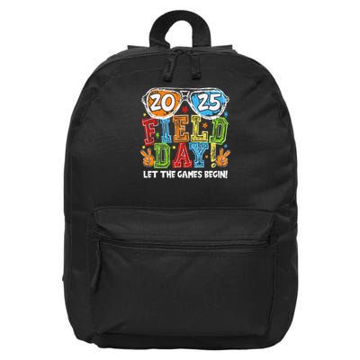 Field Day 2025 Let The Games Begin Teachers Field Day 16 in Basic Backpack