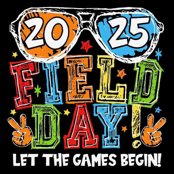 Field Day 2025 Let The Games Begin Teachers Field Day Youth Performance Sprint T-Shirt
