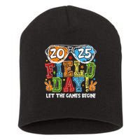 Field Day 2025 Let The Games Begin Teachers Field Day Short Acrylic Beanie
