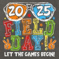 Field Day 2025 Let The Games Begin Teachers Field Day Cotton Canvas Backpack