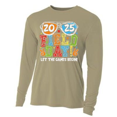 Field Day 2025 Let The Games Begin Teachers Field Day Cooling Performance Long Sleeve Crew