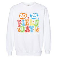 Field Day 2025 Let The Games Begin Teachers Field Day Garment-Dyed Sweatshirt