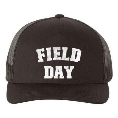 Field Day 2025 Matching Family Team Let Game Begin Gift Yupoong Adult 5-Panel Trucker Hat