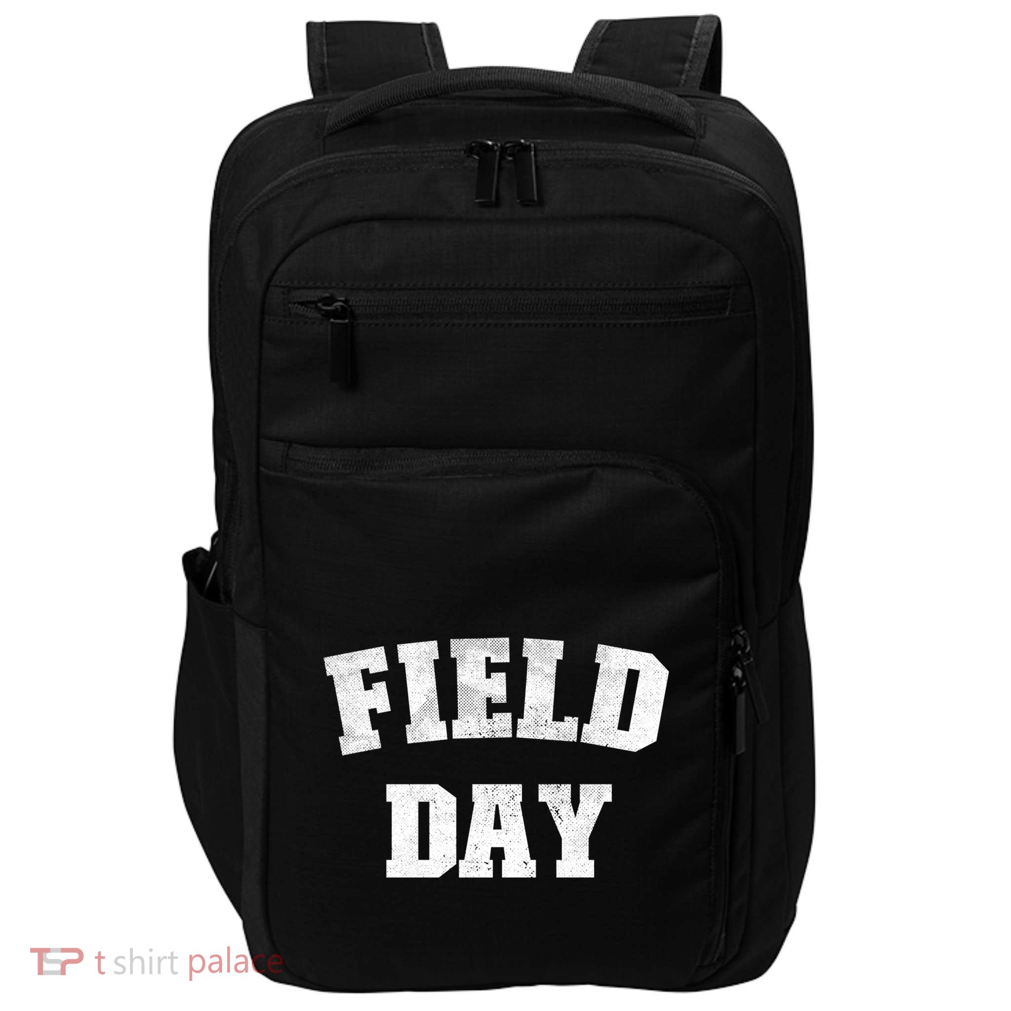 Field Day 2025 Matching Family Team Let Game Begin Gift Impact Tech Backpack