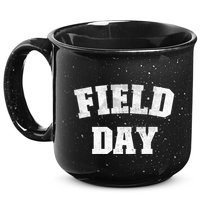 Field Day 2025 Matching Family Team Let Game Begin Gift 15oz Campfire Ceramic Mug