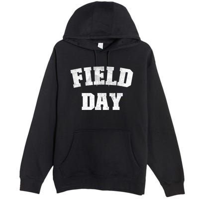 Field Day 2025 Matching Family Team Let Game Begin Gift Premium Pullover Hoodie
