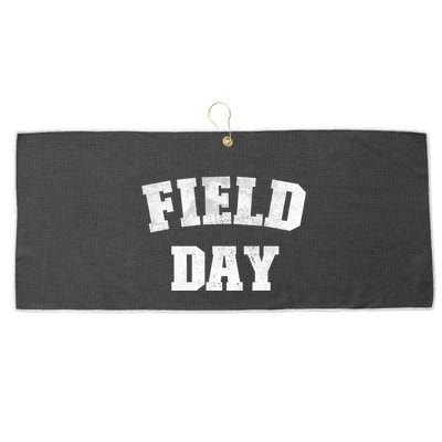 Field Day 2025 Matching Family Team Let Game Begin Gift Large Microfiber Waffle Golf Towel
