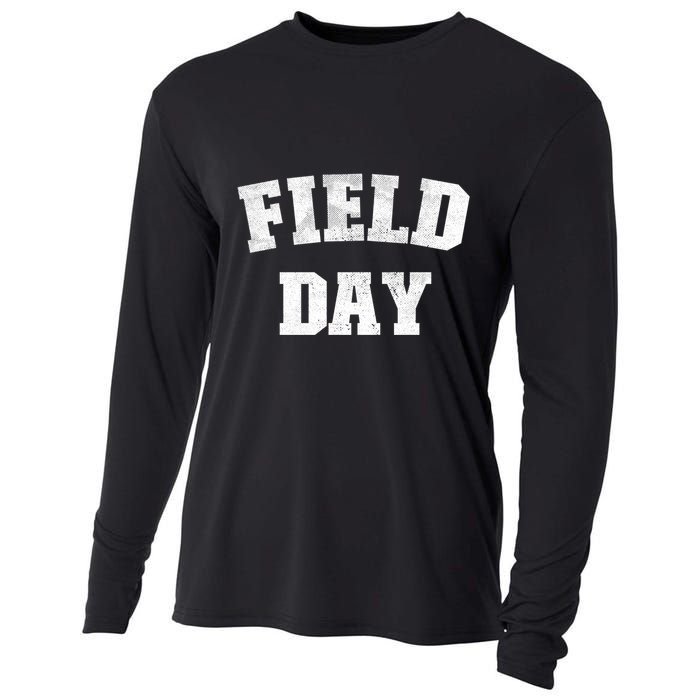 Field Day 2025 Matching Family Team Let Game Begin Gift Cooling Performance Long Sleeve Crew