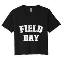 Field Day 2025 Matching Family Team Let Game Begin Gift Crop Top