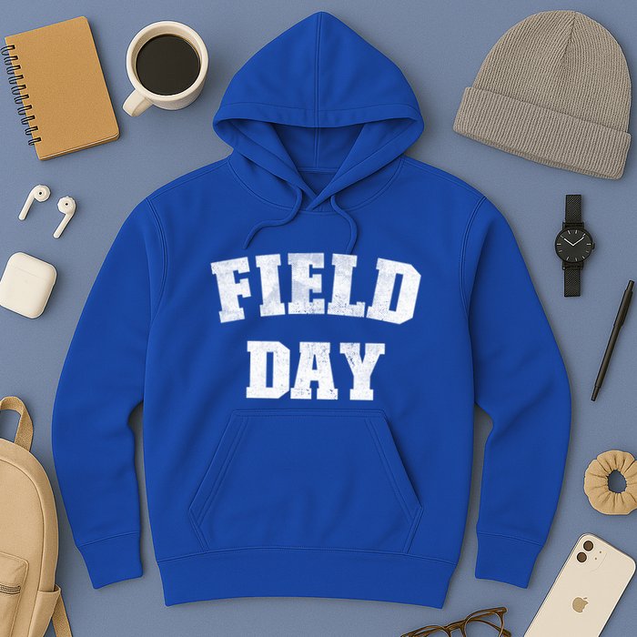 Field Day 2025 Matching Family Team Let Game Begin Gift Hoodie