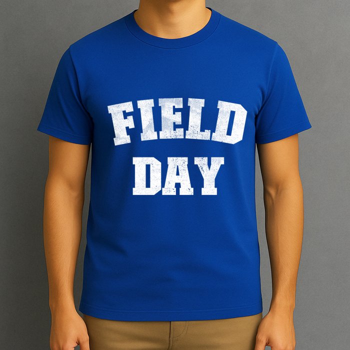 Field Day 2025 Matching Family Team Let Game Begin Gift T-Shirt