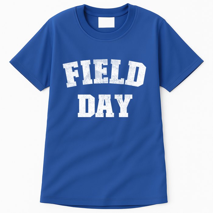 Field Day 2025 Matching Family Team Let Game Begin Gift Tall T-Shirt