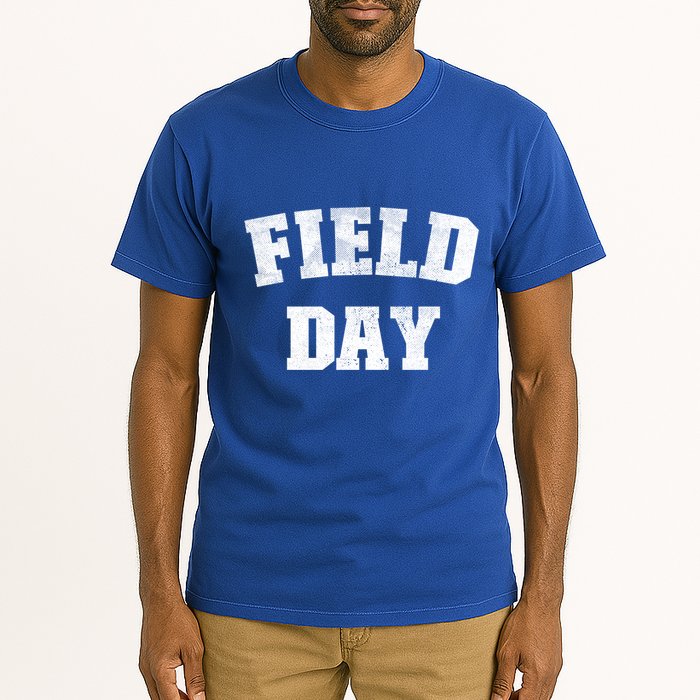 Field Day 2025 Matching Family Team Let Game Begin Gift Tall T-Shirt