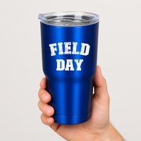 Field Day 2025 Matching Family Team Let Game Begin Gift Tumbler