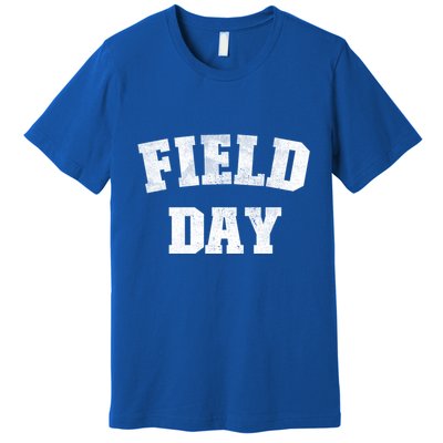 Field Day 2025 Matching Family Team Let Game Begin Gift Premium T-Shirt