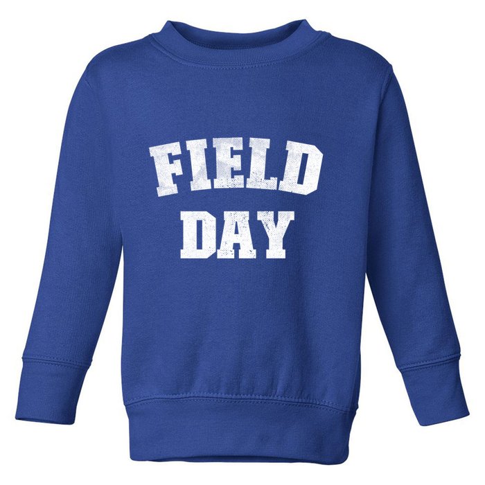 Field Day 2025 Matching Family Team Let Game Begin Gift Toddler Sweatshirt
