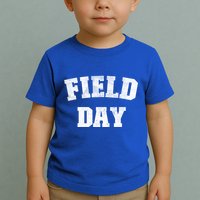 Field Day 2025 Matching Family Team Let Game Begin Gift Toddler T-Shirt