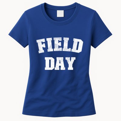 Field Day 2025 Matching Family Team Let Game Begin Gift Womens T-Shirt