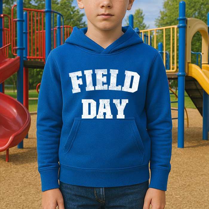 Field Day 2025 Matching Family Team Let Game Begin Gift Kids Hoodie