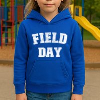 Field Day 2025 Matching Family Team Let Game Begin Gift Kids Hoodie