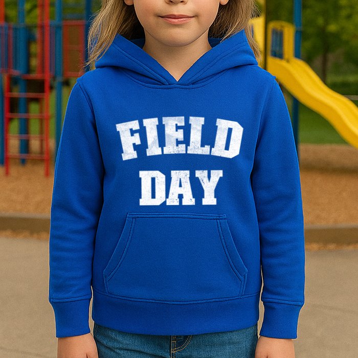 Field Day 2025 Matching Family Team Let Game Begin Gift Kids Hoodie