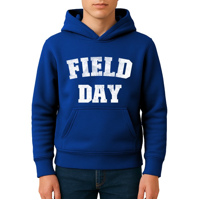 Field Day 2025 Matching Family Team Let Game Begin Gift Kids Hoodie