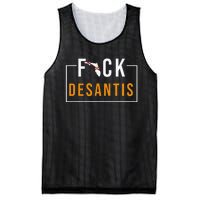 F Desantis 2024 florida flag Anti Ron Desantis 2024 Sucks Mesh Reversible Basketball Jersey Tank