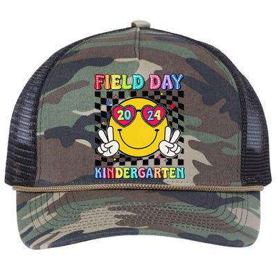 Field Day 2024 Kindergarten Fun Day Sunglasses Field Trip Retro Rope Trucker Hat Cap