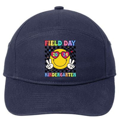 Field Day 2024 Kindergarten Fun Day Sunglasses Field Trip 7-Panel Snapback Hat