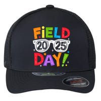 Field Day 2025 Funny Field Trip 2025 Last Day Of School Flexfit Unipanel Trucker Cap