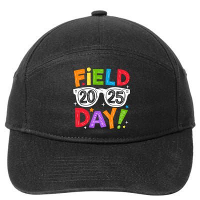 Field Day 2025 Funny Field Trip 2025 Last Day Of School 7-Panel Snapback Hat