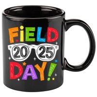 Field Day 2025 Funny Field Trip 2025 Last Day Of School 11oz C Handle Ceramic Mug