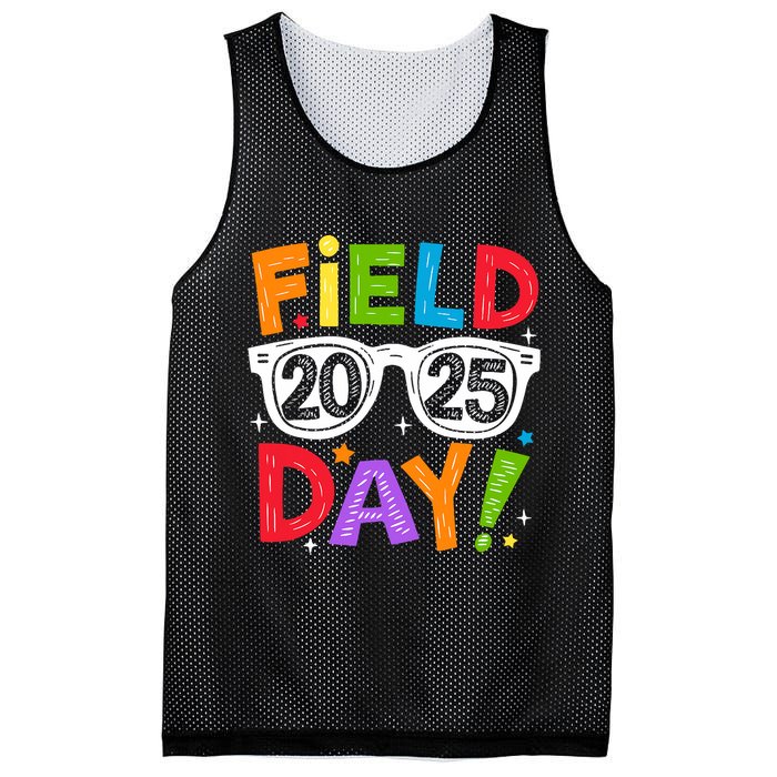 Field Day 2025 Funny Field Trip 2025 Last Day Of School Mesh Reversible Basketball Jersey Tank