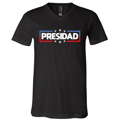 FatherS Day 2024 Presidad Election Dad President V-Neck T-Shirt