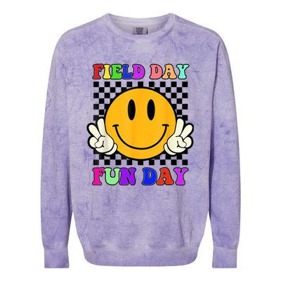 Field Day 2024 Gift Colorblast Crewneck Sweatshirt