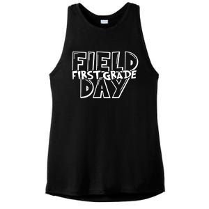 Field Day 2024 First Grade School Ladies PosiCharge Tri-Blend Wicking Tank