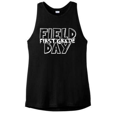 Field Day 2024 First Grade School Ladies PosiCharge Tri-Blend Wicking Tank