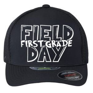 Field Day 2024 First Grade School Flexfit Unipanel Trucker Cap