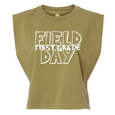 Field Day 2024 First Grade School Garment-Dyed Women's Muscle Tee