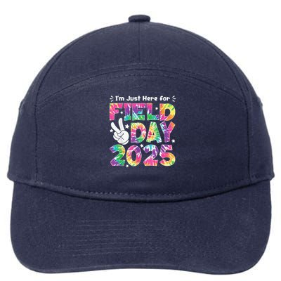 Field Day 2025 For Teacher Field Day Family Team 7-Panel Snapback Hat