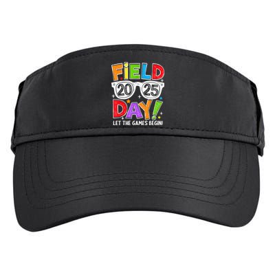 Field Day 2025 Let The Game Begin Funny Women Adult Drive Performance Visor