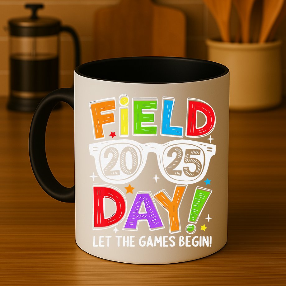 Field Day 2025 Let The Game Begin Funny Women Mug