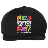 Field Day 2025 Let The Game Begin Funny Women Wool Snapback Cap