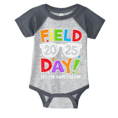 Field Day 2025 Let The Game Begin Funny Women Infant Baby Jersey Bodysuit