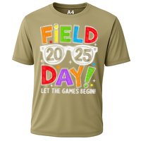Field Day 2025 Let The Game Begin Funny Women Cooling Performance Crew T-Shirt